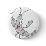 Joyful Shrimp Pinback Buttons