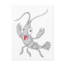 Joyful Shrimp Postcards