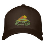 Jp Trails Hat Khaki logo embroidered hats
