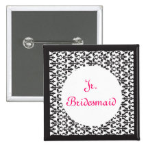 Jr. Bridesmaid Buttons
