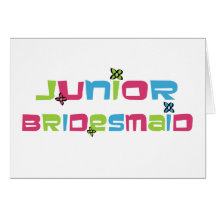 Jr Bridesmaid Card