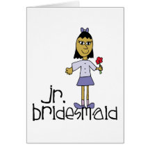 Jr. Bridesmaid Card