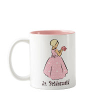 Jr. bridesmaid in Pink Coffee Mug