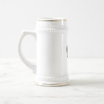 JRS: White/Gold Stein mugs