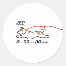 JRT 0-60 in 30 sec Sticker