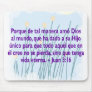 Juan 3:16 mouse pads