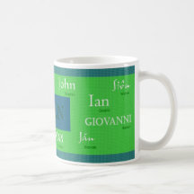 Juan International Name Mug