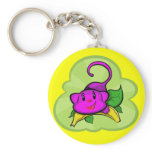 Jubal the Monkey with a Banana! keychains