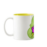 Jubal the Monkey with a banana mugs
