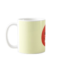 Jubu - red ball coffee mug