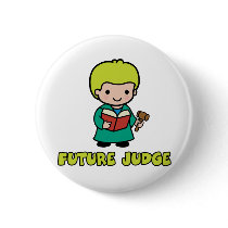 Judge Pinback Button