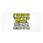 Judge In Dictionary...My Picture Photo Greeting Card