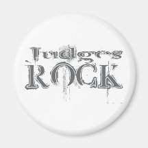 Judges Rock Refrigerator Magnets