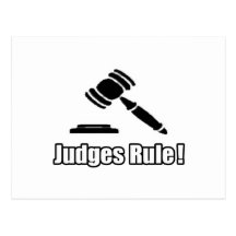 Judges Rule! Postcards