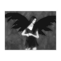 Judgment Of The Lost Gothic Fantasy Art Postcard