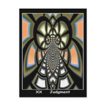 Judgment Tarot Card Post Card