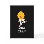 Judo Chick Greeting Cards