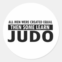 judo designs sticker