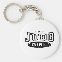 Judo Girl Key Chain