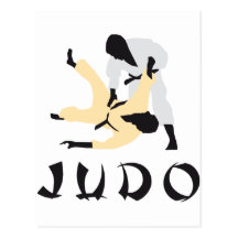 judo postkarte
