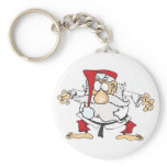 Judo-Santa keychains