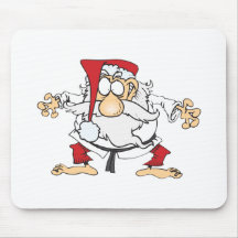 Judo-Santa Mouse Pad