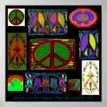 JudyMarisa Eclectic Co.Peace Sign Collection 2009 posters