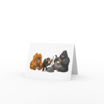 Jug Band of the Apes Note Card