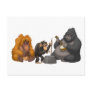 Jug Band of the Apes Postcard