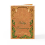 Jugendstil Anniversary Greeting Cards