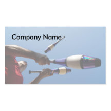Juggler Business Cards