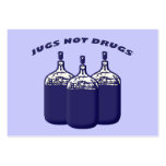 Jugs Not Drugs business cards