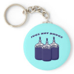 Jugs Not Drugs keychains