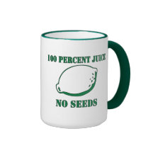 Juice No Seeds Coffee Mugs