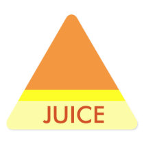 JUICE triange sticker