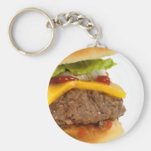 Juicy Cheeseburger Keychains