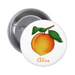 Juicy Peach Button