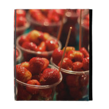 Juicy Strawberries iPad Folio iPad Folio Case