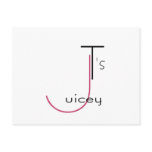 juicy ts postcards
