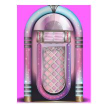JukeBox Postcard
