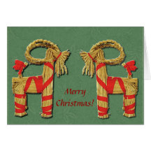 Jul Bok Christmas Goat Greeting Cards