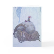 "Julbocken" Greeting Card
