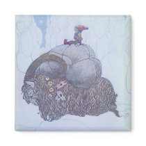 "Julbocken" Magnet