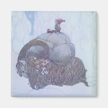 "Julbocken" Magnet