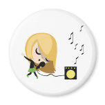 Jules the Singer Magnets