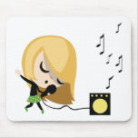 Jules the Singer mousepads