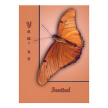 Julia Butterfly Custom Invites
