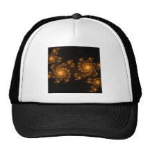 Julia Fractal Art Modern Mandelbrot Pattern Hats