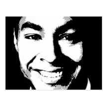 Julian Castro Ink Art Postcard