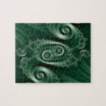 Julian Green Swirl Puzzle